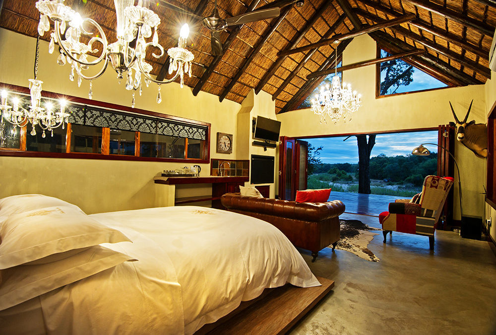 Indlovu River Lodge Karongwe Game Reserve Bagian luar foto